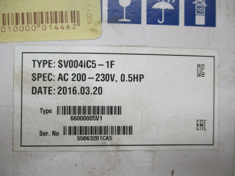LSIS SV004IC5-1F 230V 5.5A NSMP