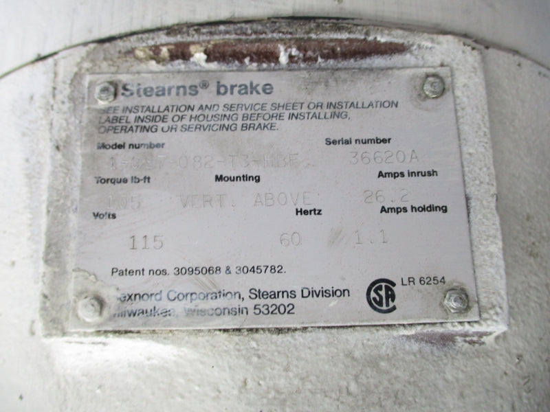 STEARN 1-087-082-T3-HBE 115V 26.2A UNMP