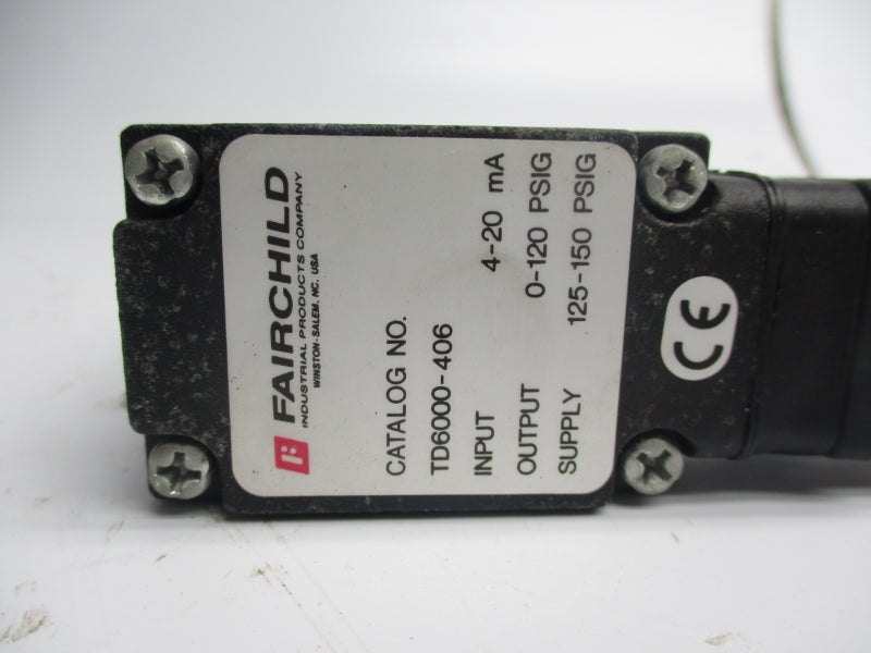 FAIRCHILD TD6000-406 125-150PSI NSMP