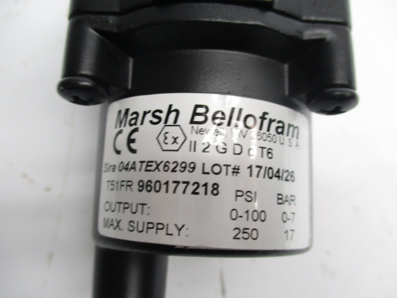 MARSH BELLOFRAM 960-176-000 250PSI NSMP