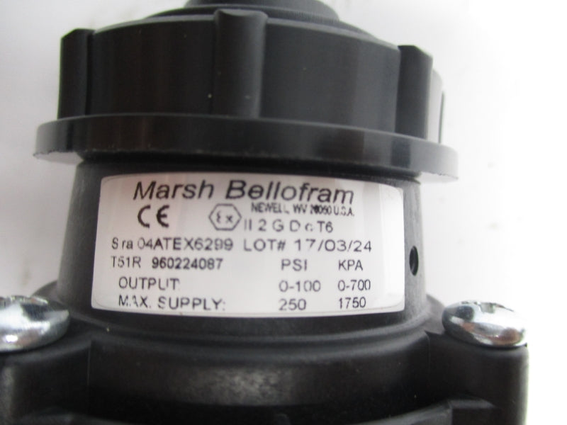 MARSH BELLOFRAM 960-244-087 250PSI (AS PICTURED) NSMP
