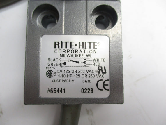 RITE HITE 65441 125-250VAC 5A NSNP