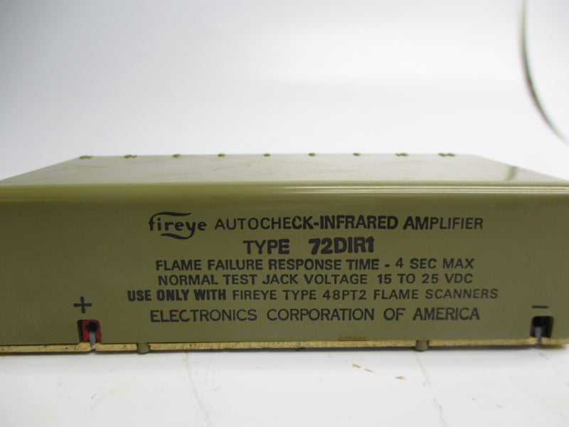 FIREYE 72D1R1 25VDC UNMP
