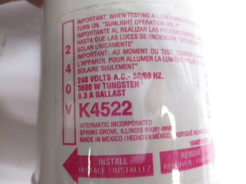 INTERMATIC K4522 240V UNMP