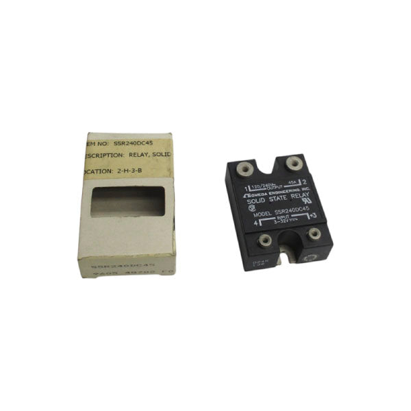 OMEGA ENGINEERING SSR240DC45 240V 45A UNMP