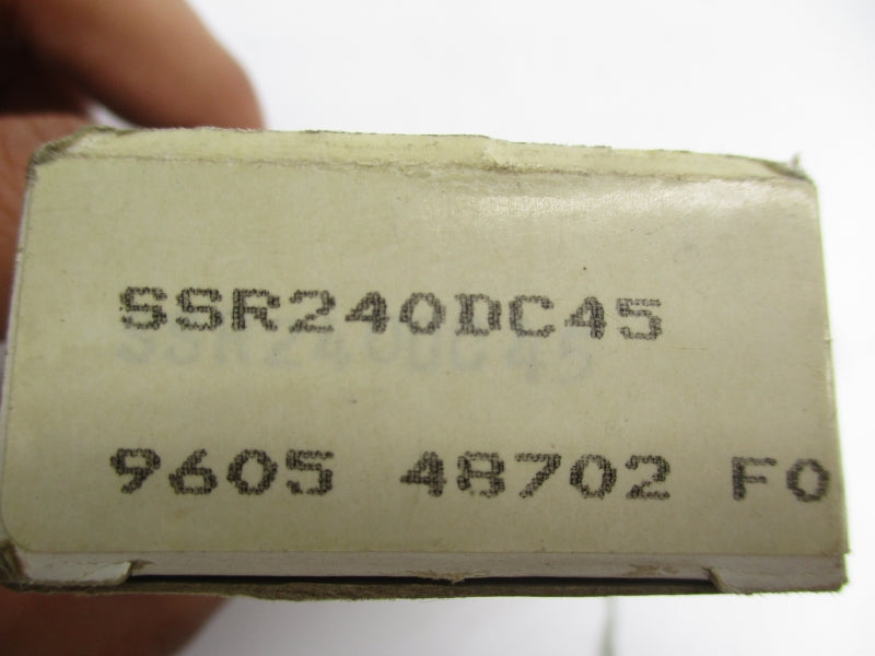 OMEGA ENGINEERING SSR240DC45 240V 45A UNMP