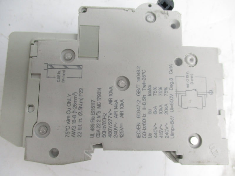 SCHNEIDER ELECTRIC M9F42201 480/277V 1A (AS PICTURED) NSNP