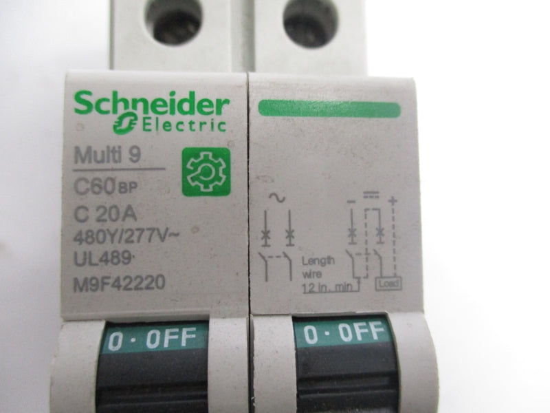 SCHNEIDER ELECTRIC M9F42220 480/277V 20A (AS PICTURED) NSNP