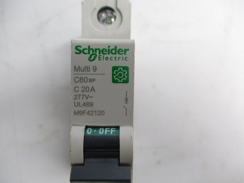 SCHNEIDER ELECTRIC M9F42120 277V 20A (AS PICTURED) UNMP