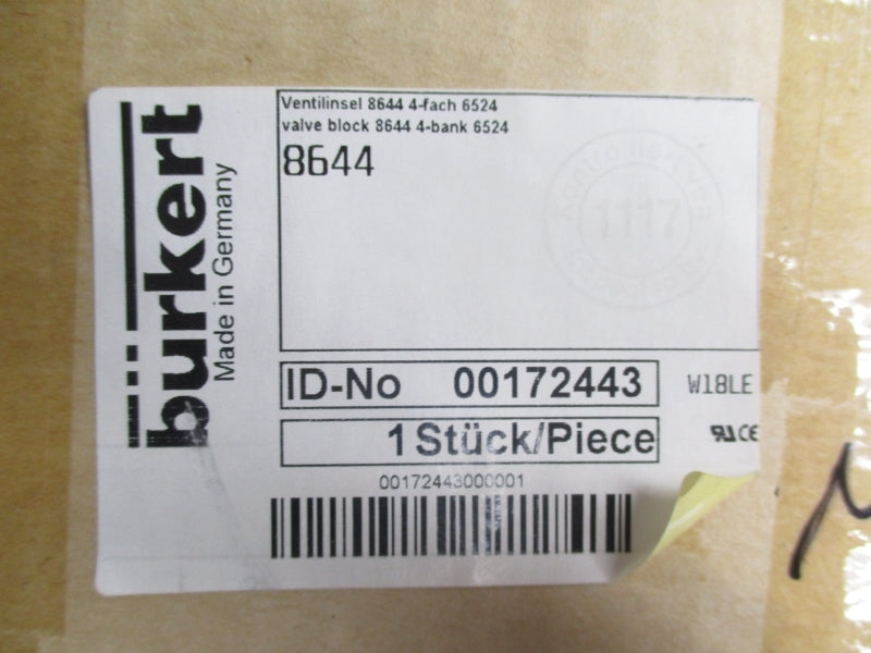BURKET 00172443 8644 24VDC NSMP