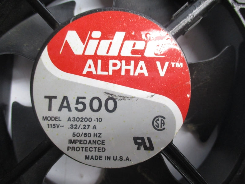 NIDEC TA500 A30200-10 115V .32/.27A UNMP