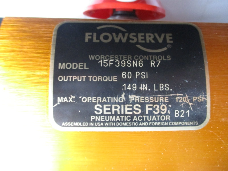 FLOWSERVE 20F39SN 120PSI 1 1/2" NSNP