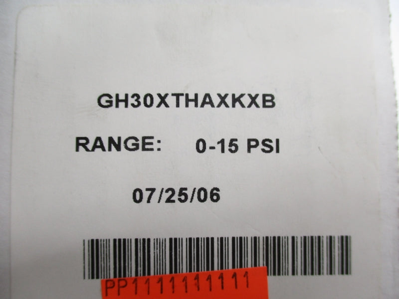 CONOFLOW GH30XTHAXKXB 15PSI NSMP