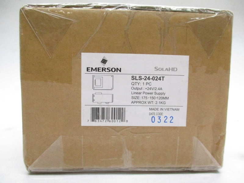 EMERSON SLS-24-024T 24V 2.4A NSFS