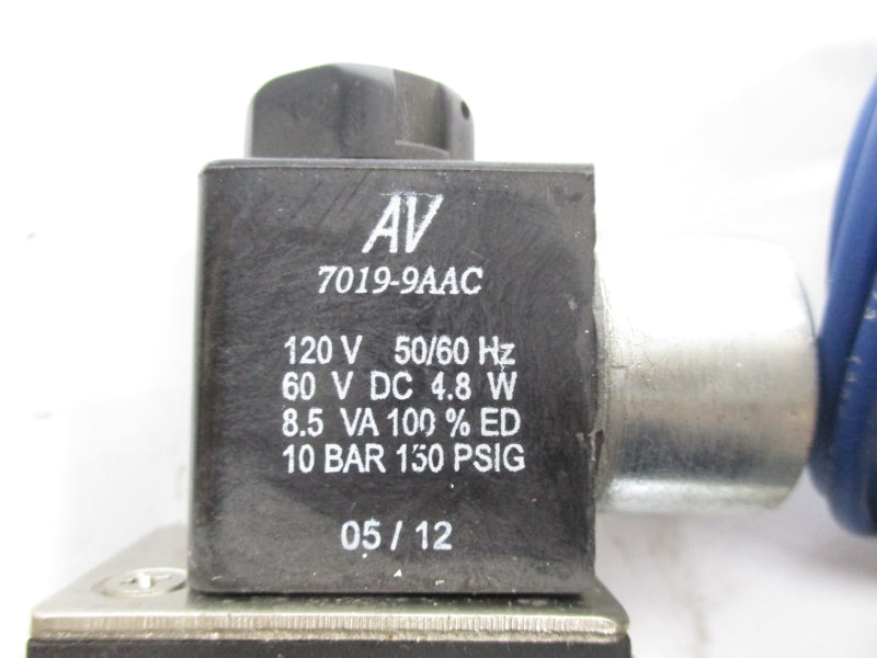 AVCO SV-4-120A-DN 120V 150PSI UNMP