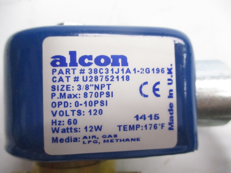 XYLEM ALCON 38C31J1A1-2G196 120V 870PSI NSMP