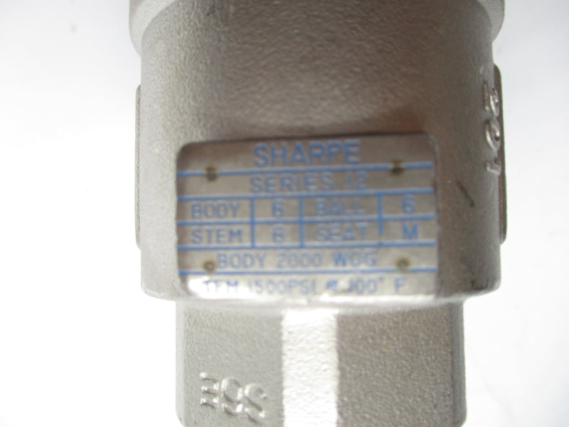SHARPE CF8M 201 SER. 12 3/4" NSNP