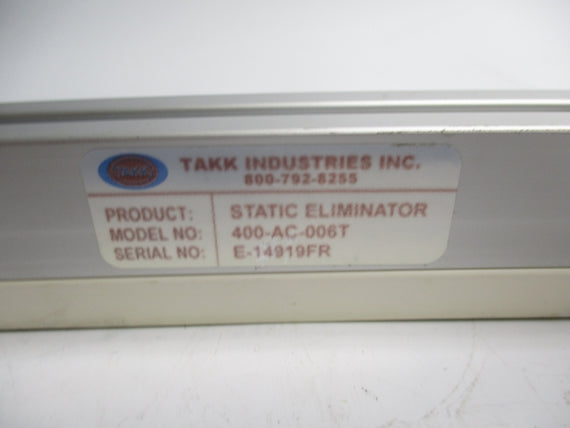 TAKK INDUSTRIES INC. 400-AC-006T 120V NSNP