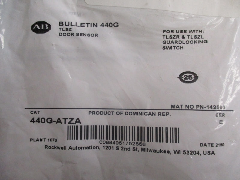 ALLEN BRADLEY 440G-ATZA SER. E NSMP