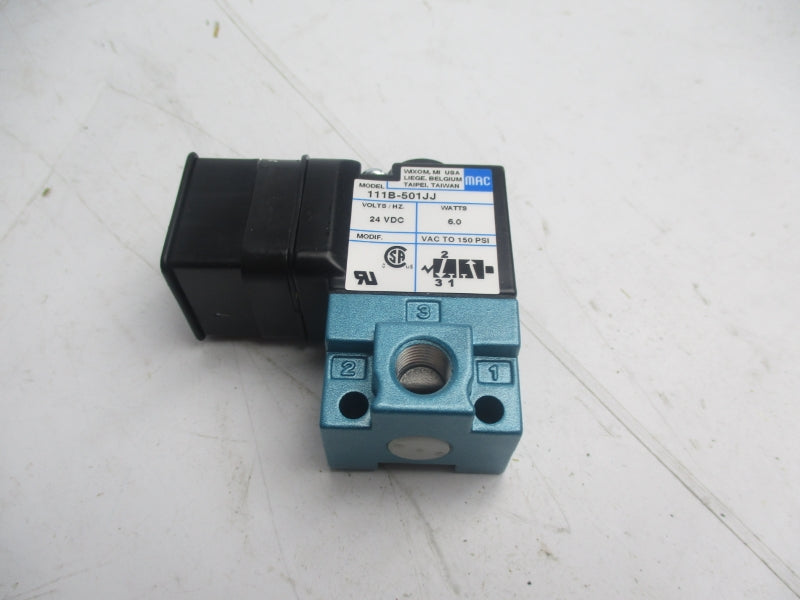 MAC 111B-501JJ 24VDC 150PSI NSMP