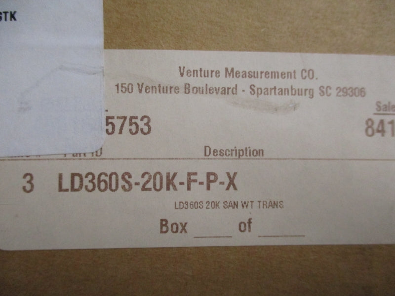 KISTLER LD360S-20K-F-P-X NSMP