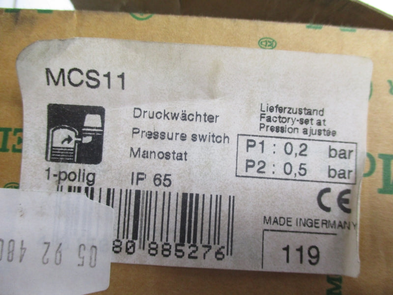 KLOCKNER MOELLER MCS11 230V 2A NSMP