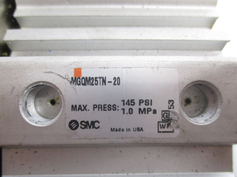 SMC MGQM25TN-20 145PSI UNMP