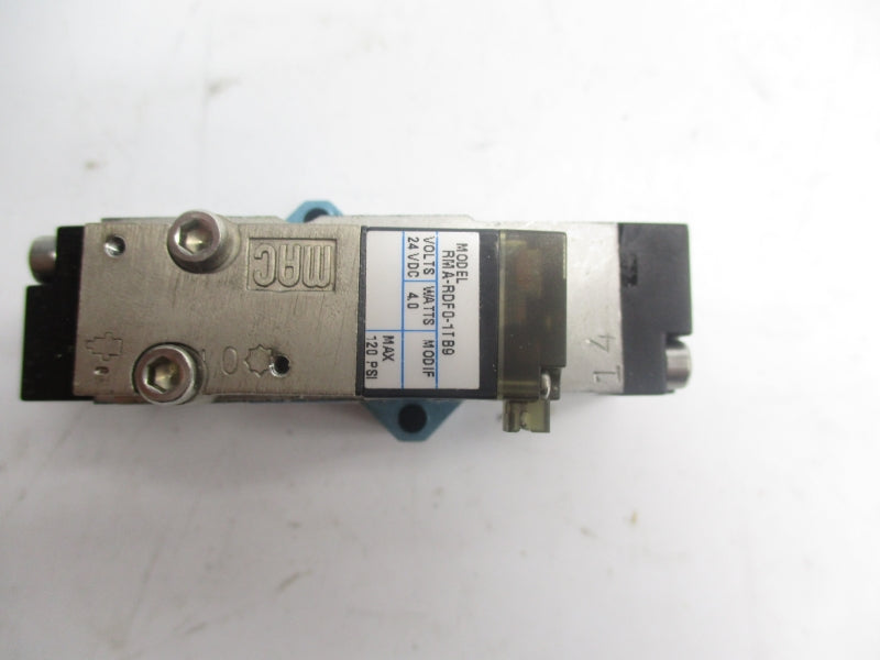 MAC 83A-AA6-RE-RDF0-1TB 24VDC 120PSI (AS PICTURED) NSMP