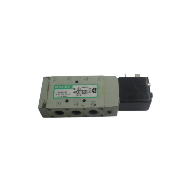 NUMATICS L11BA452O 110-120V .07A 145PSI UNMP