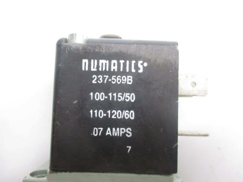 NUMATICS L11BA452O 110-120V .07A 145PSI UNMP