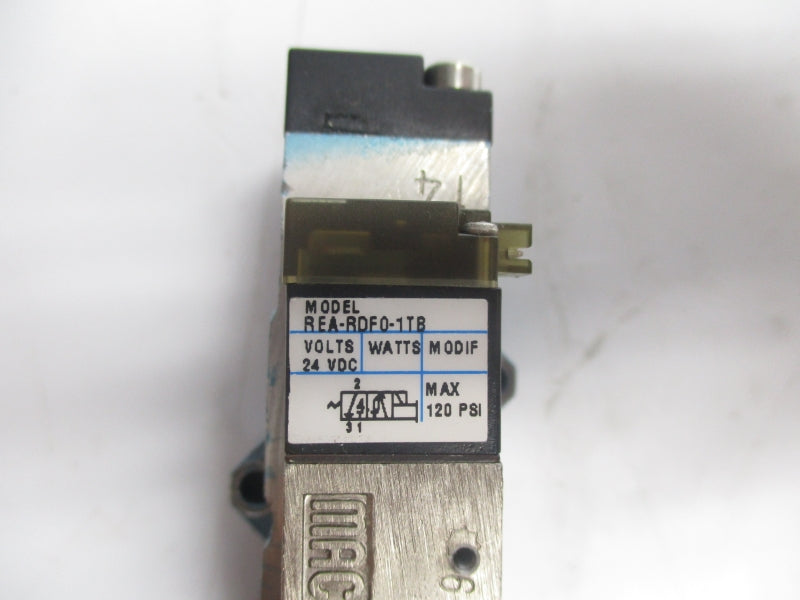 MAC 83A-AA6-RE-RDF0-1TB 24VDC 120PSI NSNP