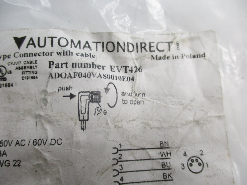AUTOMATION DIRECT EVT426 60VDC 3A NSMP