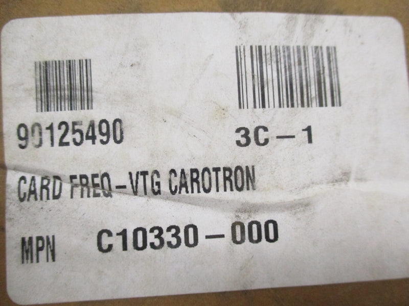 CAROTRON C10330-000 NSMP