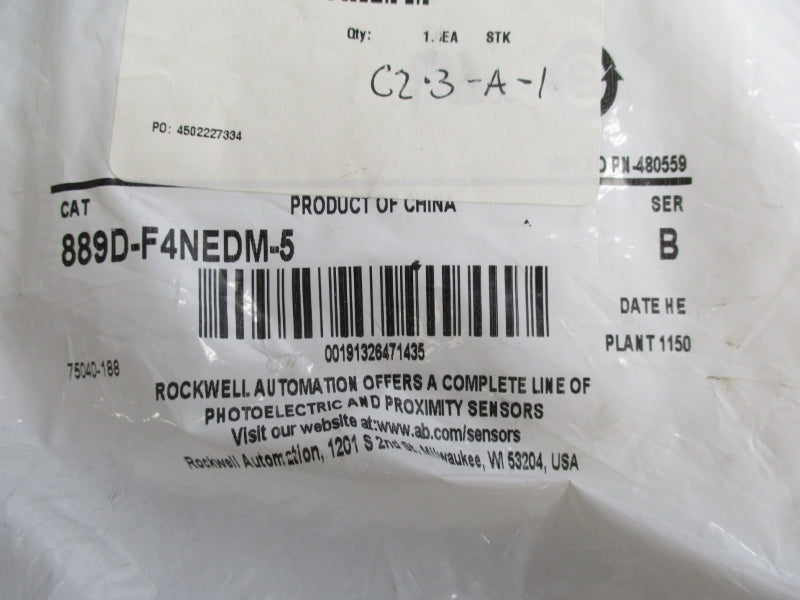 ALLEN BRADLEY 889D-F4NEDM-5 SER. B 250V 4A NSMP