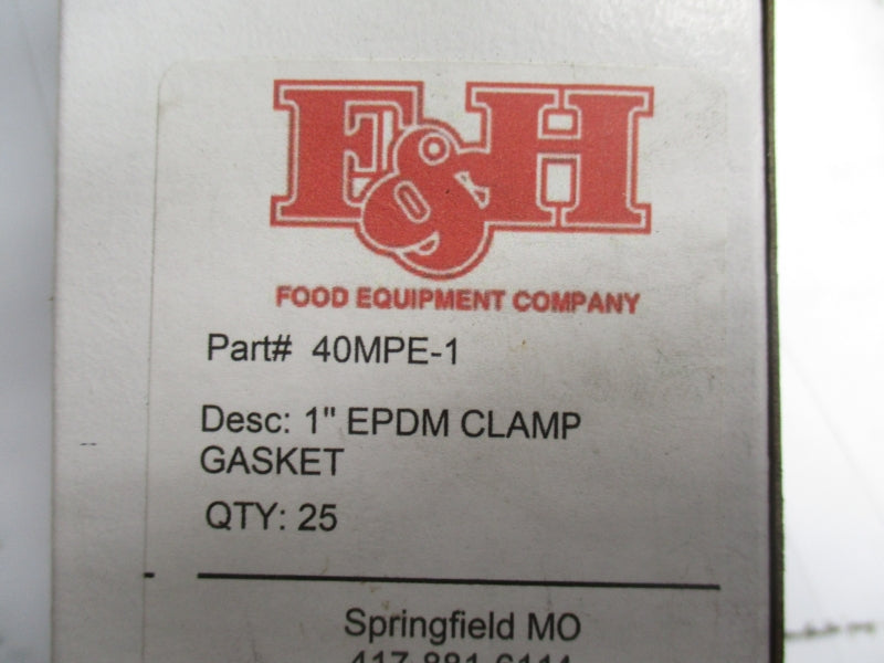 F&H 40MPE-1 (PKG OF 25) NSMP