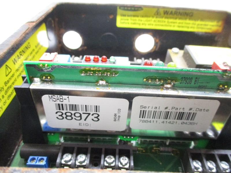 BANNER ENGINEERING MSCA-1 115V UNMP