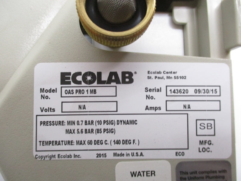 ECOLAB 0ASPRO1MB NSNP