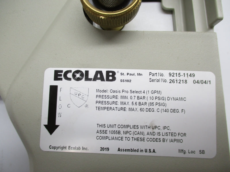 ECOLAB 9215-1149 NSMP