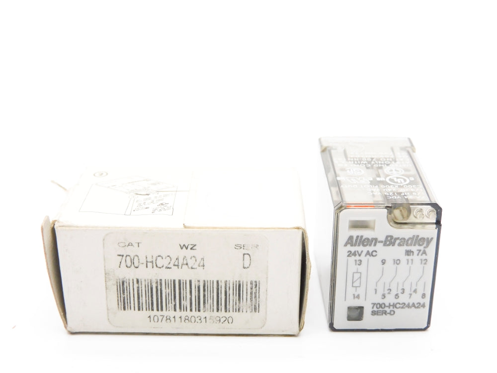 ALLEN BRADLEY 700-HC24A24 SER. D 24VAC 7A (WH) NSMP
