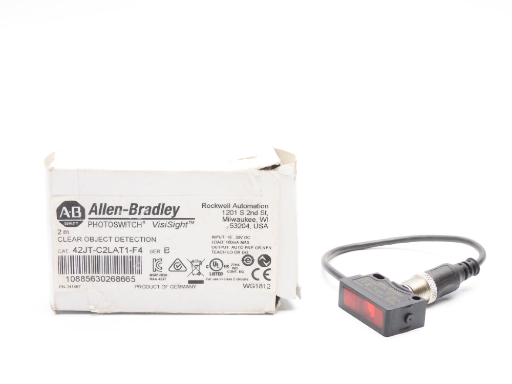 ALLEN BRADLEY 42JT-C2LAT1-F4 SER. B (WH) NSMP
