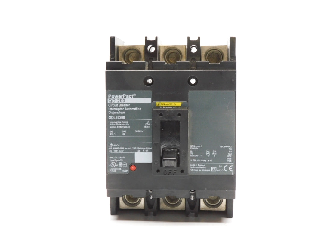 SQUARE D QDL32200 240V 200A NSNP