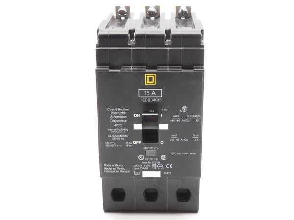 SQUARE D EDB34015 SER. 3 240V 15A NSNP