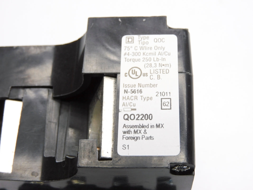 SQUARE D QO2200 120/240V 200A NSNP