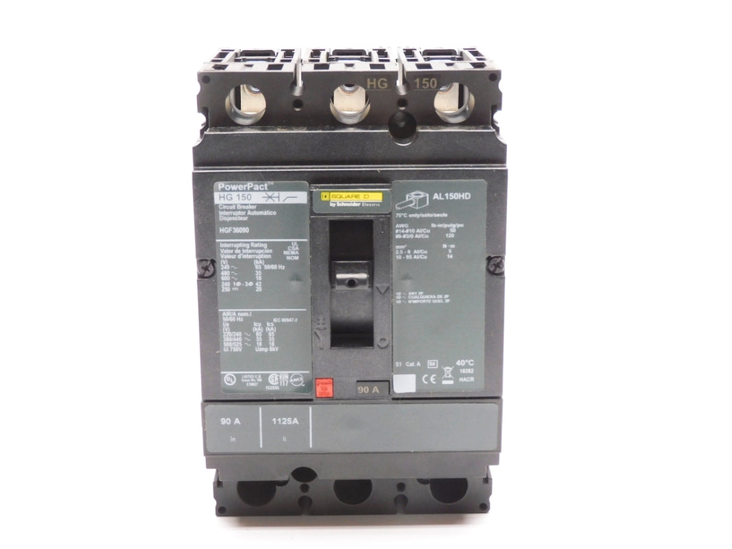 SQUARE D HGF36090 SER. 1 600V 90A NSNP
