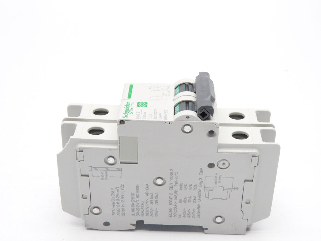 SCHNEIDER ELECTRIC M9F42202 2A 480/277V (AS PICTURED) NSNP