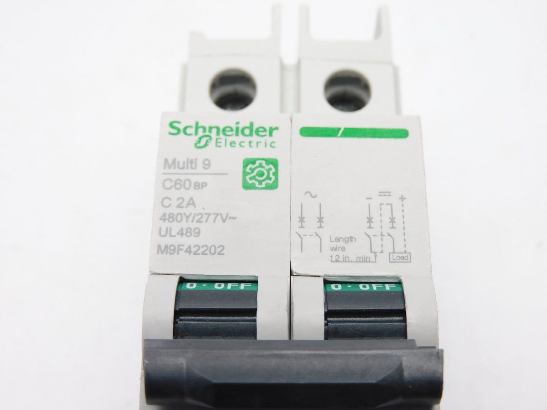 SCHNEIDER ELECTRIC M9F42202 2A 480/277V (AS PICTURED) NSNP