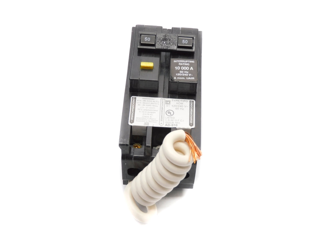 SQUARE D HOM250GFI 120/240V 50A NSNP