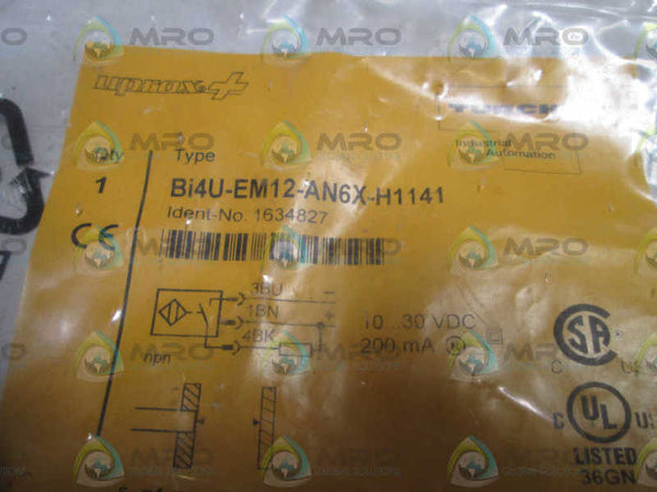 TURCK Bi4U-EM12-AN6X-H1141 PROXIMITY SENSOR NSMP
