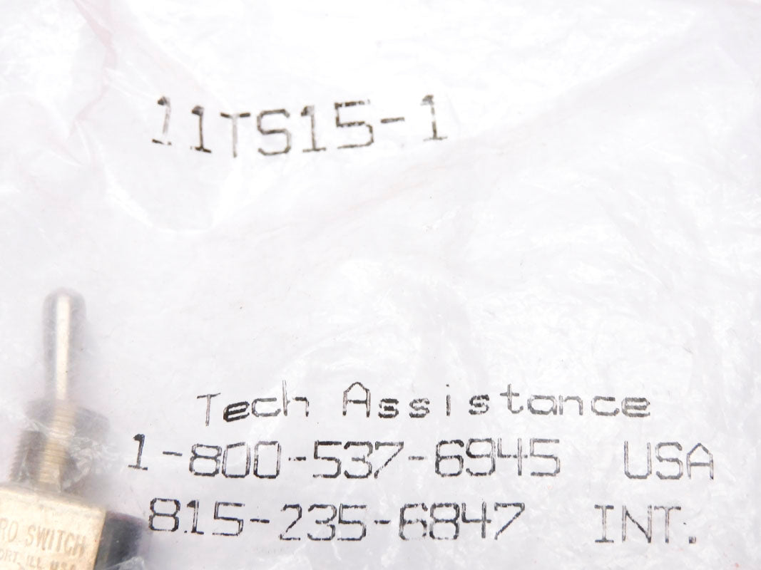 HONEYWELL MICRO SWITCH 11TS15-1 NSMP