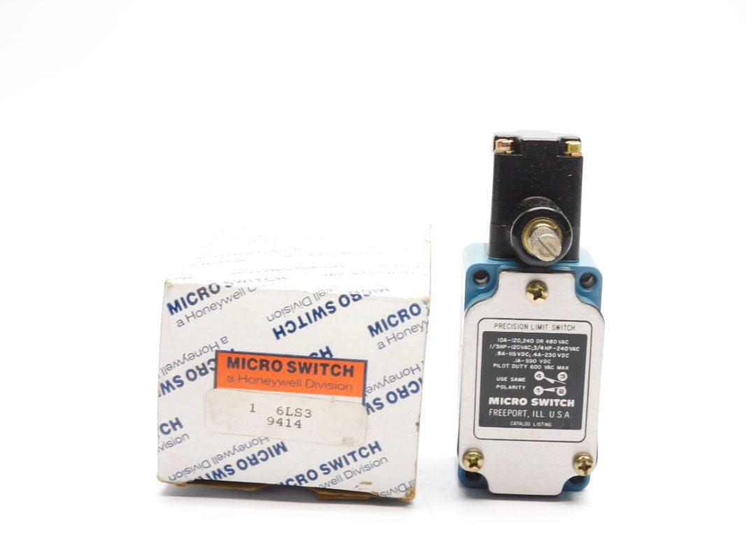 MICRO SWITCH 6LS3 600VAC 10A NSMP